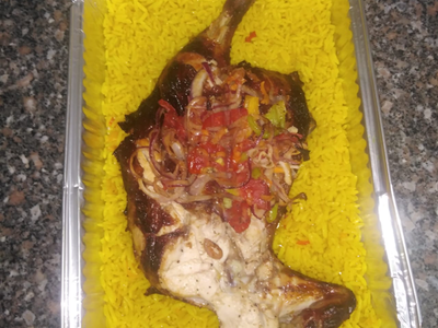 Whole Grilled Chicken Meal