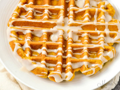 White Chocolate Waffle