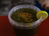 Molokhia With Shrimp