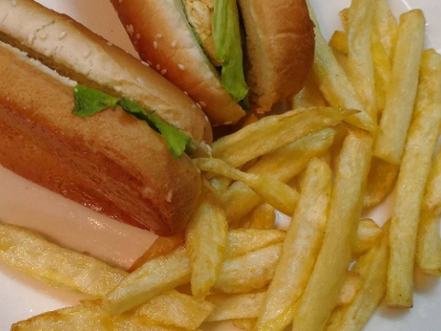 French Fries Sandwich