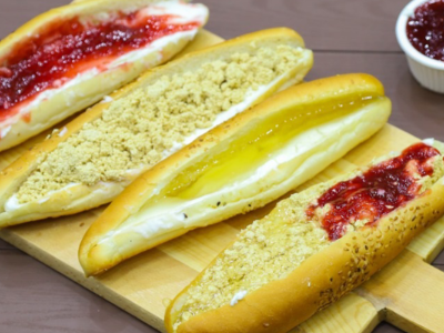 Jam With Cream Sandwich