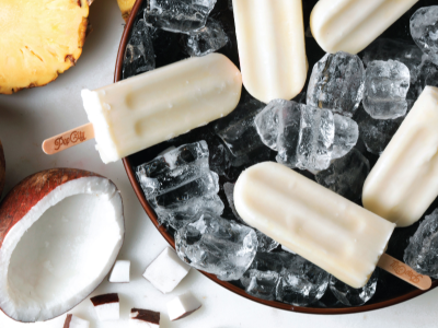 Virgin Pina Colada Ice Cream - 80 Cal