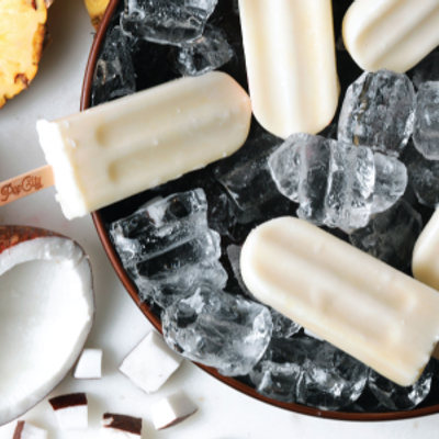 Virgin Pina Colada Ice Cream - 80 Cal