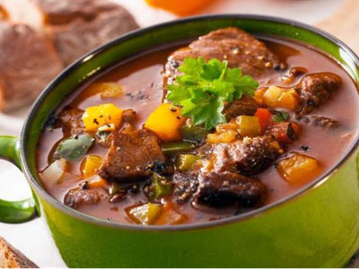 Mix Vegetables With Meat Casserole