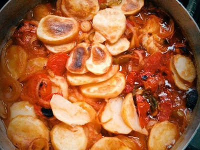 Oven Baked Potatoes Casserole