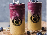 Blueberry With Mango Smoothie