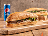 Charcoal Mutton Kofta Sandwich