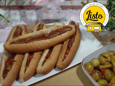 Oriental Sausage Sandwich