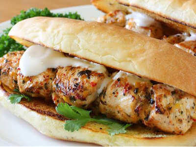 Shish Tawook Sandwish