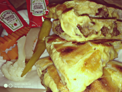 Kofta With Roumi Cheese Sandwich