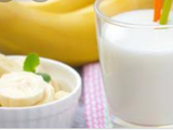Banana With Milk Juice