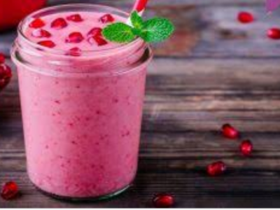 Pomegranate With Guava Juice