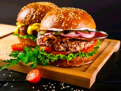 BBQ Beef Burger Sandwich