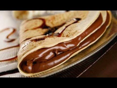 Nutella Chocolate Crepe