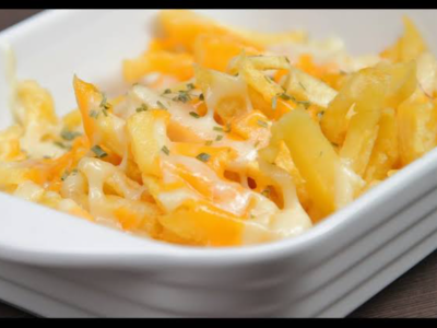 French Fries With Cheese Packet