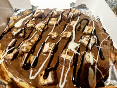 Snickers Waffle