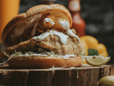 Sandwich Chicken With Mozzarella Cheese