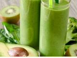 Avocado Juice With Kiwi Milk And Honey