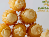 Balah El Sham With Honey And White Chocolate
