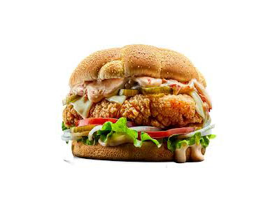 Mashroom Zinger Chicken Sandwich