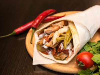 Shawerma Chicken Wrap