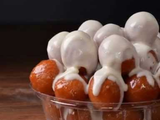 Plain Zalabia With White Chocolate