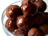 Zalabia With Honey And Dark Chocolate