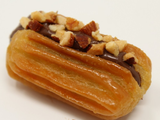 Balah El Sham With Nutella And Hazelnut