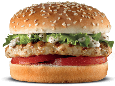 Charcoal Grilled Chicken Burger Jumbo