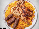 Half Chicken and Kofta Meal