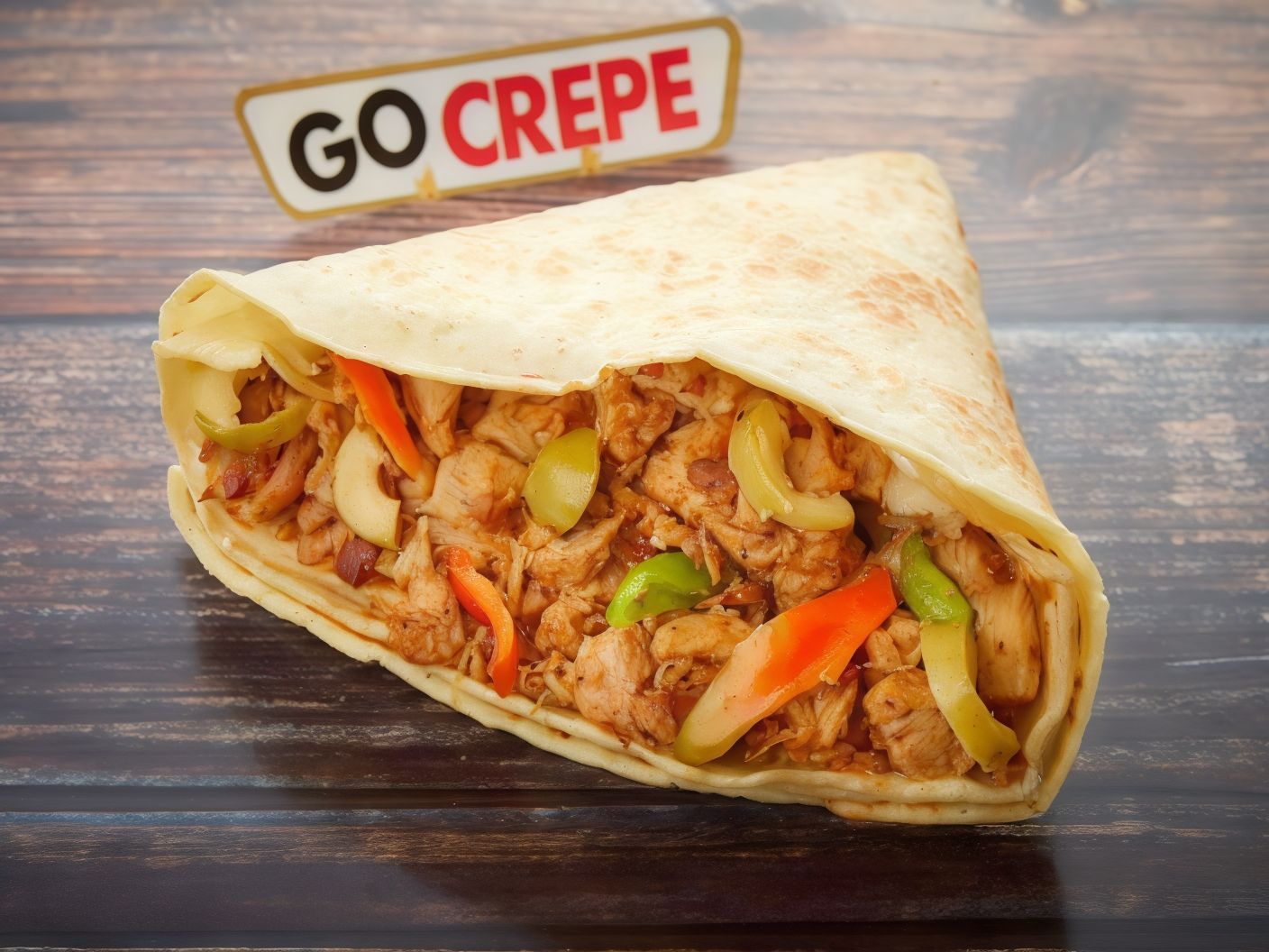 Chicken Fajita Crepe