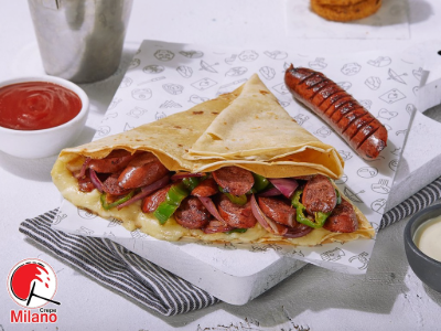 Sausage Crepe
