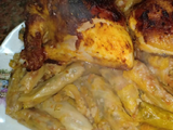 Quarter Chicken With Stuffed Cabbage Meal