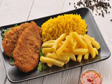 Kofta With Chicken Pane Meal