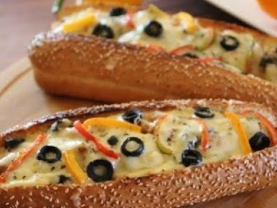 Chicken Pizza Sandwich