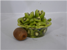 Kiwi Pieces With Ice Cream