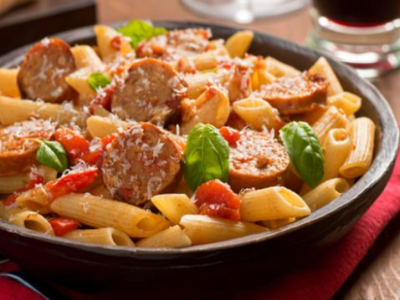Pasta With Alexandrian Sausage