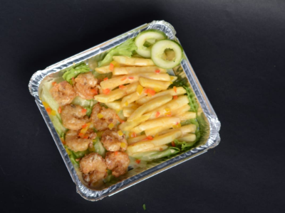 Shrimpo Cheese Fries