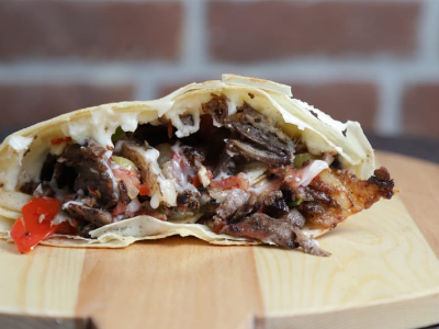 Meat Shawerma Crepe