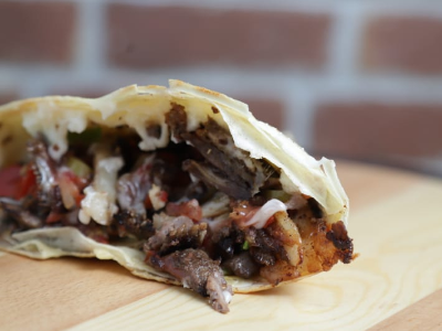 Beef Burger Crepe