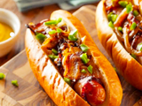 Oriental Sausage Sandwich