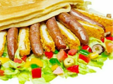 Pane Crispy With Sausage Crepe