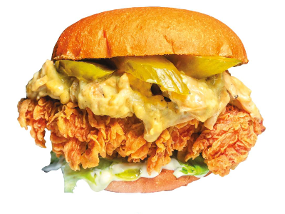 Mushroom Tendie Sandwich