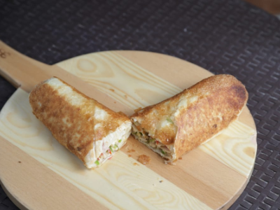 Roll Sausage With Kiri Cheese Pie