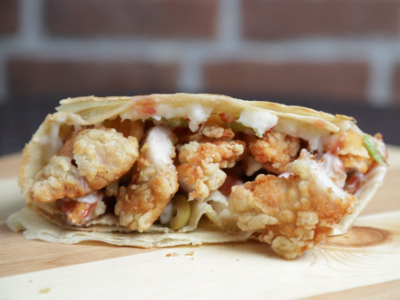BBQ Chicken Crepe