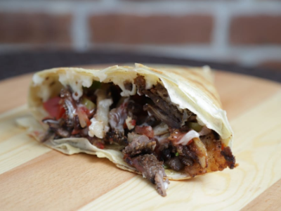 Beef Burger Crepe