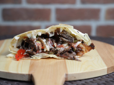 Fajita Beef Crepe