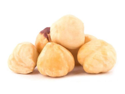 Large Peeled White American Hazelnut