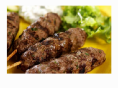 Grilled Kofta Kndouz