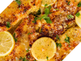 Chicken Mushroom Lemon Sauce Healthy Meal